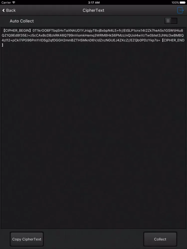 Capturas de tela do CipherLand iPad 