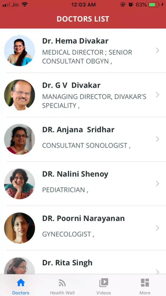Divakars Speciality Hospital स्क्रीनशॉट