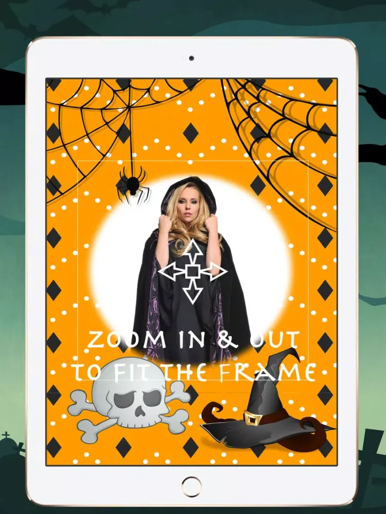 صور Halloween Trick or Treat Photo Frames iPad 