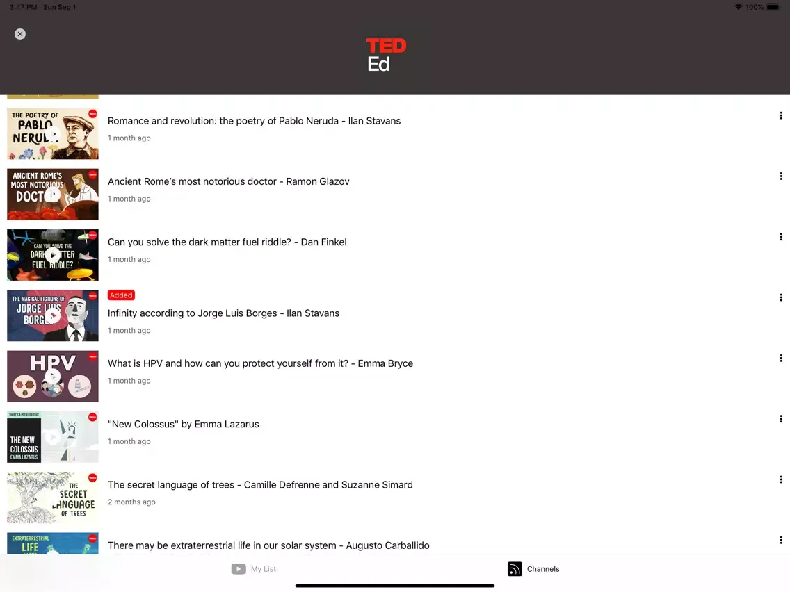 تصاویر English Shadowing: TEDICT iPad 