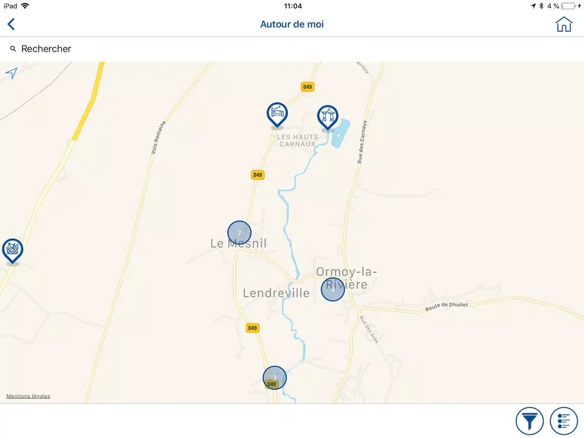 Capturas de tela do Vivez l'Etampois Sud-Essonne iPad 