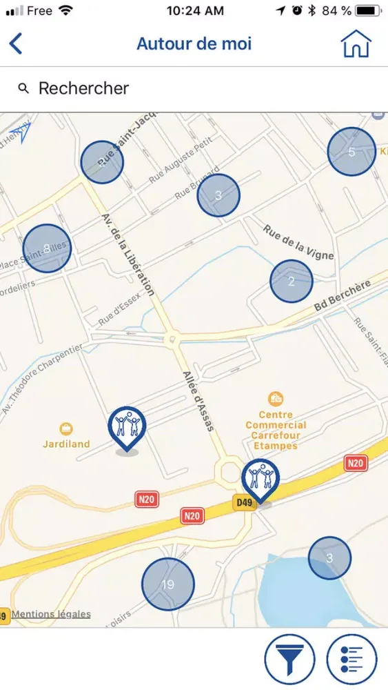 Capturas de tela do Vivez l'Etampois Sud-Essonne
