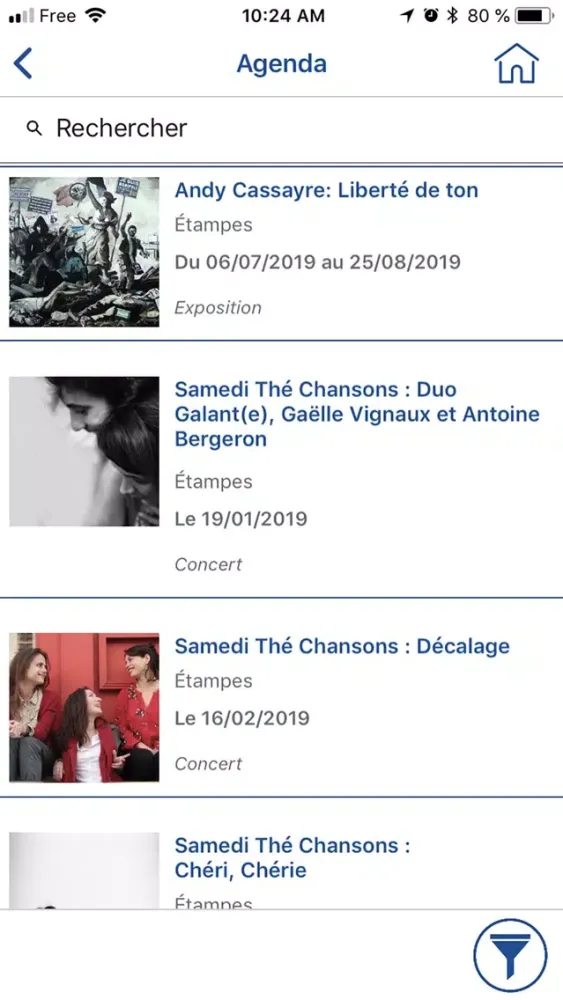 Capturas de tela do Vivez l'Etampois Sud-Essonne