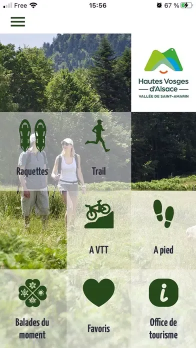 Tangkapan layar Balade Hautes Vosges d'Alsace