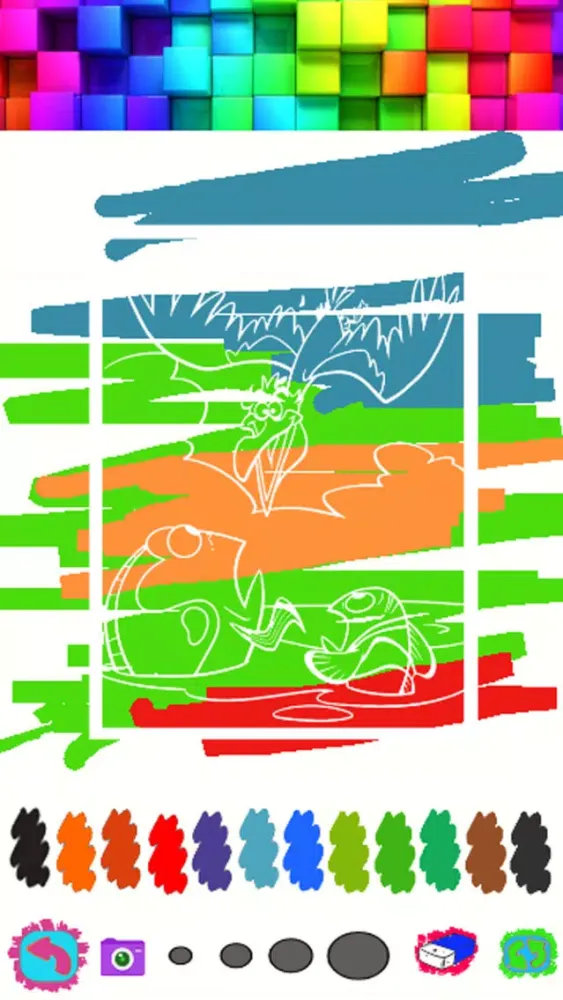 Paint Kids NEMO Coloring Version Screenshots