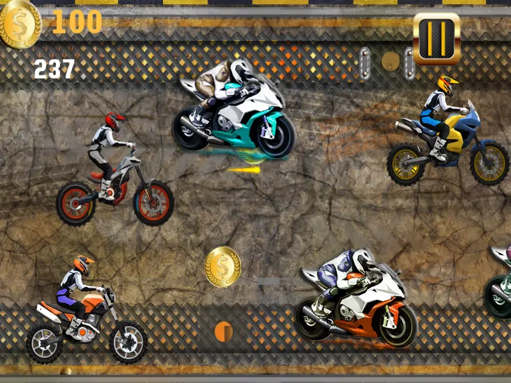 Captures d'écran de Aalst Motorbike Road Race Free - Real Dirt Bike Racing Game iPad 