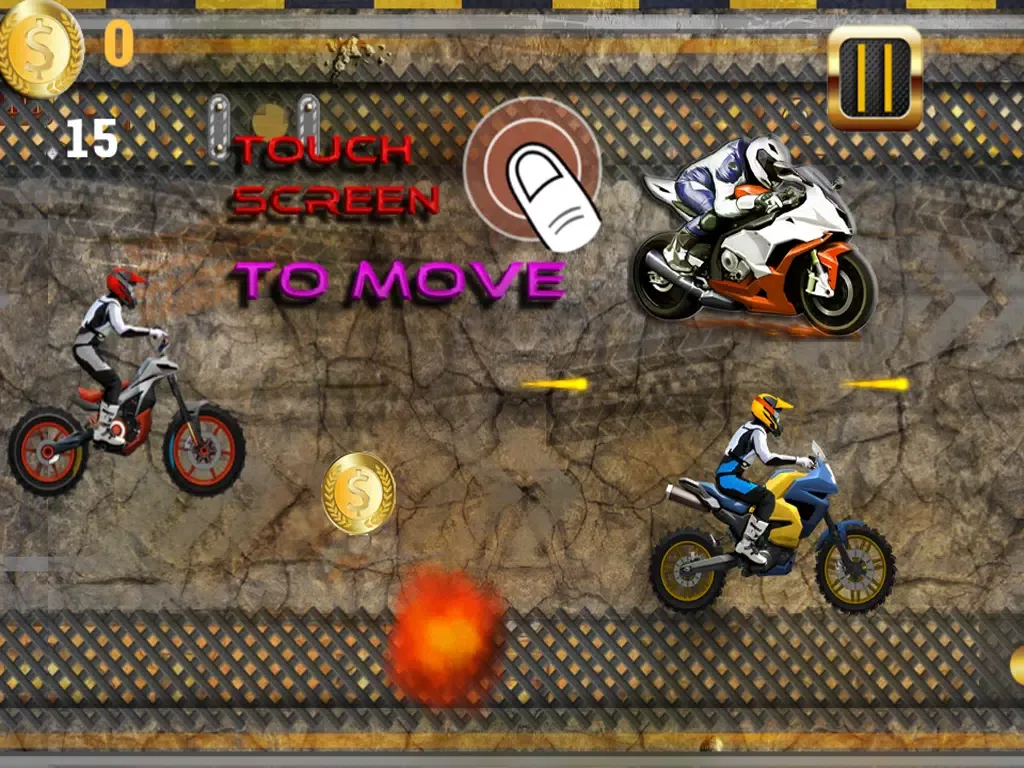 Captures d'écran de Aalst Motorbike Road Race Free - Real Dirt Bike Racing Game iPad 