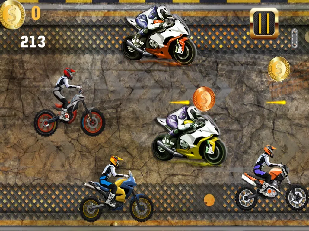 Captures d'écran de Aalst Motorbike Road Race Free - Real Dirt Bike Racing Game iPad 