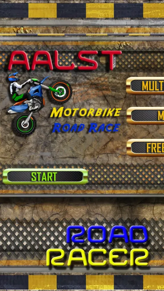 Captures d'écran de Aalst Motorbike Road Race Free - Real Dirt Bike Racing Game