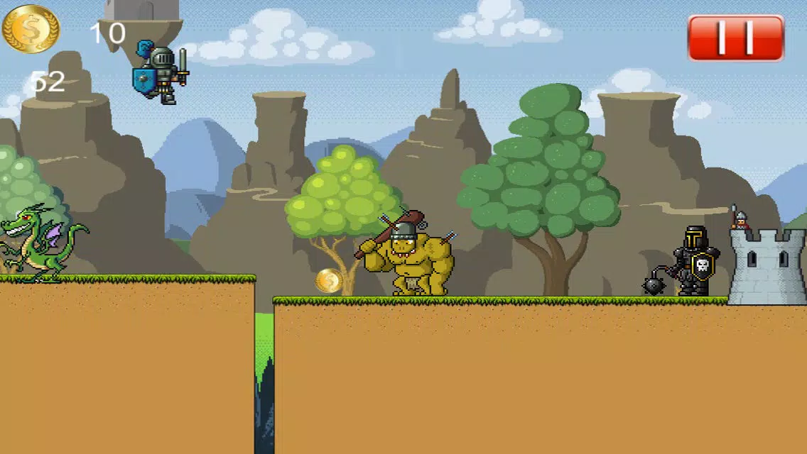 A Knights Defender Kingdom Run - Castle Legends Game应用截图