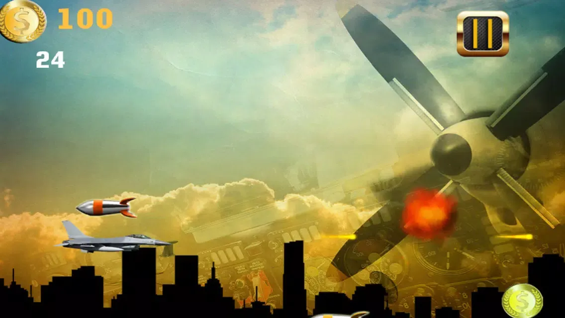 Скриншоты War Jet Dogfights in the Sky: Combat Shooting Game