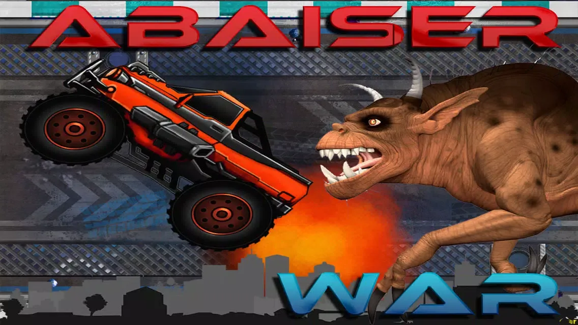 Abaiser Monster Trucks Vs Zombies: Words War Racing Game应用截图