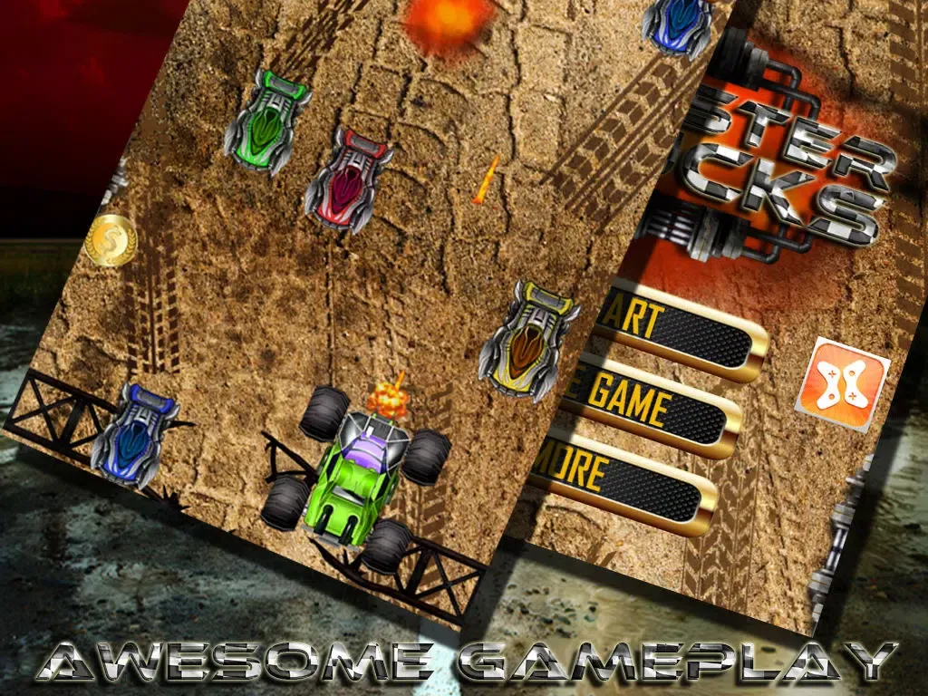 Zrzuty ekranu GTI Monster Truck: Awesome Turbo Racing Game iPad 