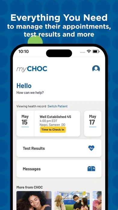 MyCHOC应用截图