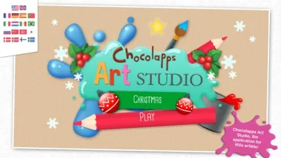 Chocolapps Art Studio - Drawings and coloring pictures for kids स्क्रीनशॉट