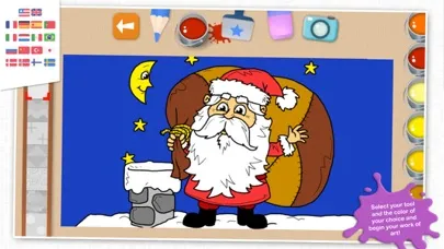 Chocolapps Art Studio - Drawings and coloring pictures for kids स्क्रीनशॉट