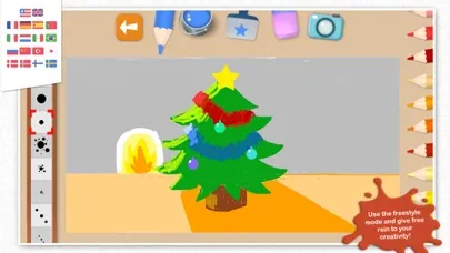 Chocolapps Art Studio - Drawings and coloring pictures for kids स्क्रीनशॉट