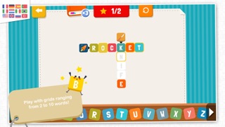 Captures d'écran de KidEWords - Crossword puzzles for kids