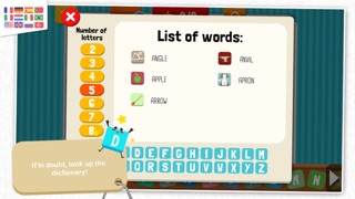 Captures d'écran de KidEWords - Crossword puzzles for kids