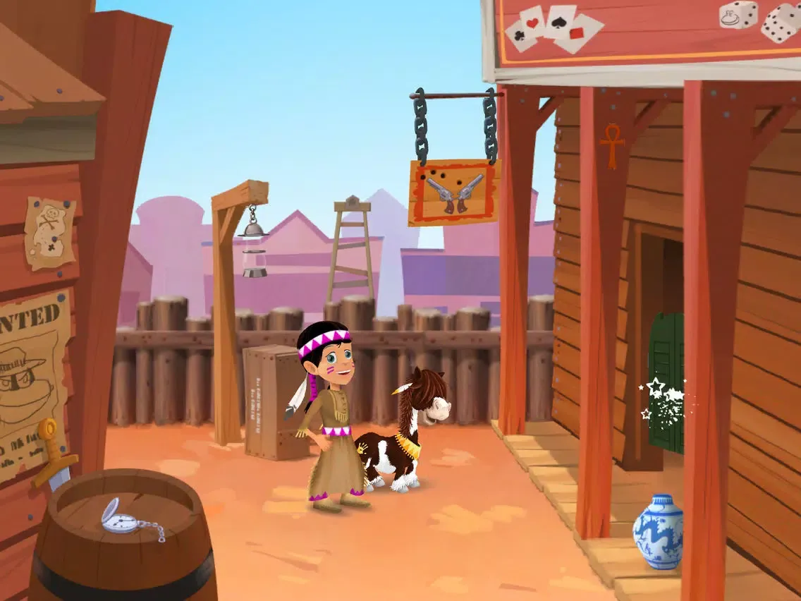 Tangkapan layar The Amazing Quest, the forgotten treasure - An adventure game for kids iPad 