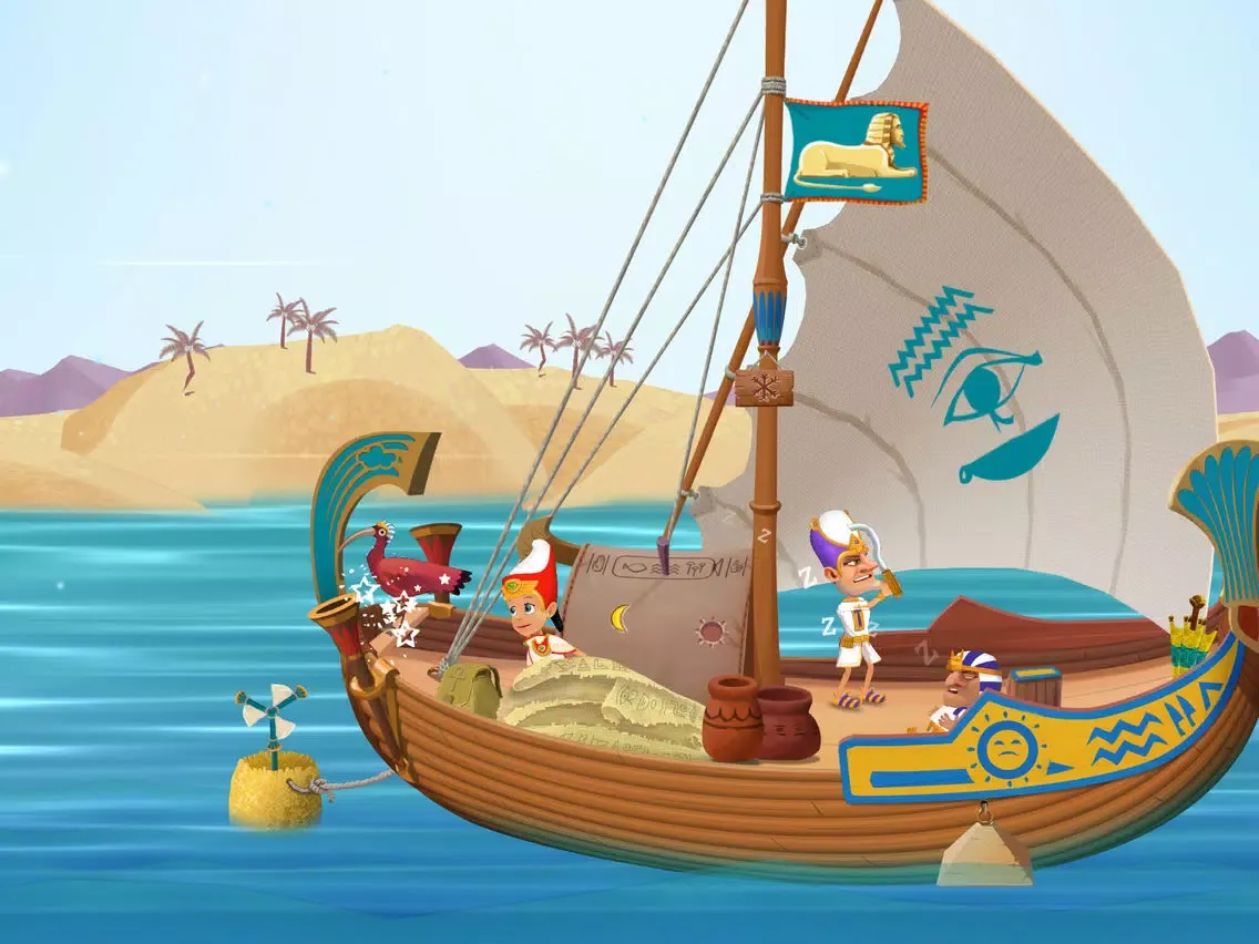 Tangkapan layar The Amazing Quest, the forgotten treasure - An adventure game for kids iPad 