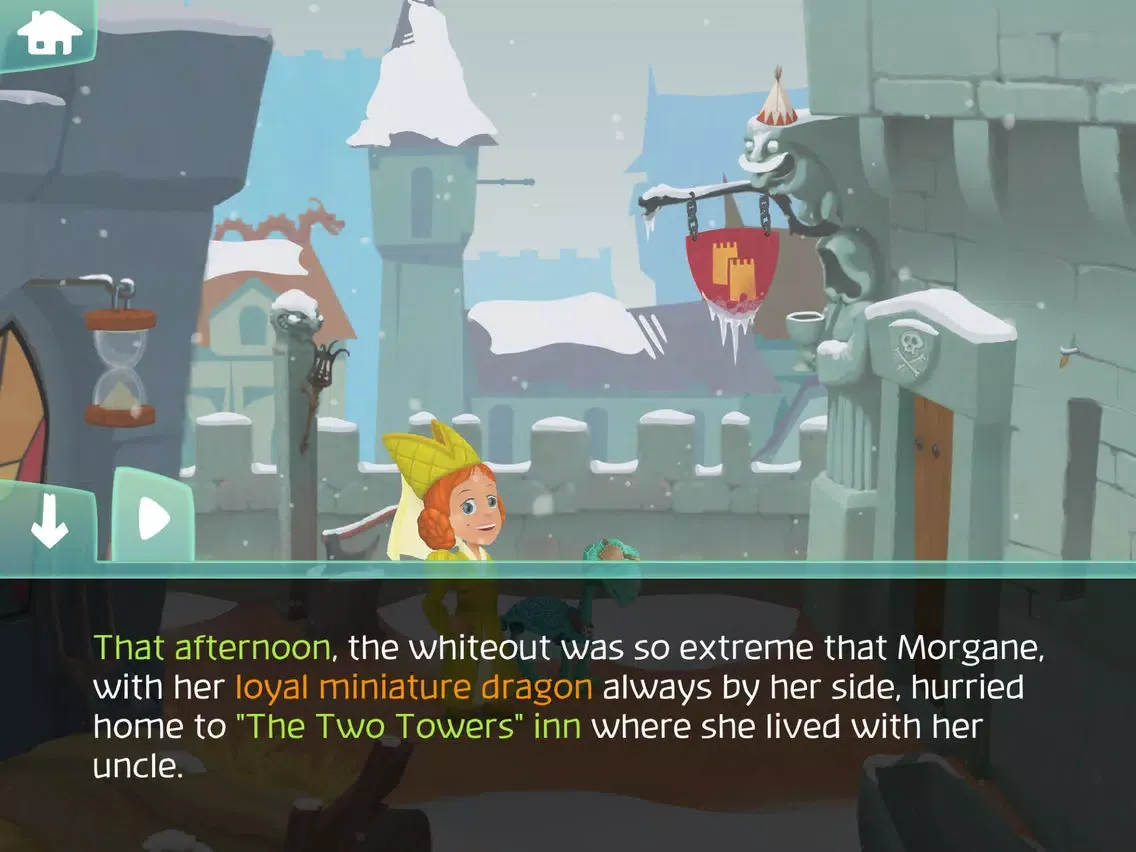 Tangkapan layar The Amazing Quest, the forgotten treasure - An adventure game for kids iPad 