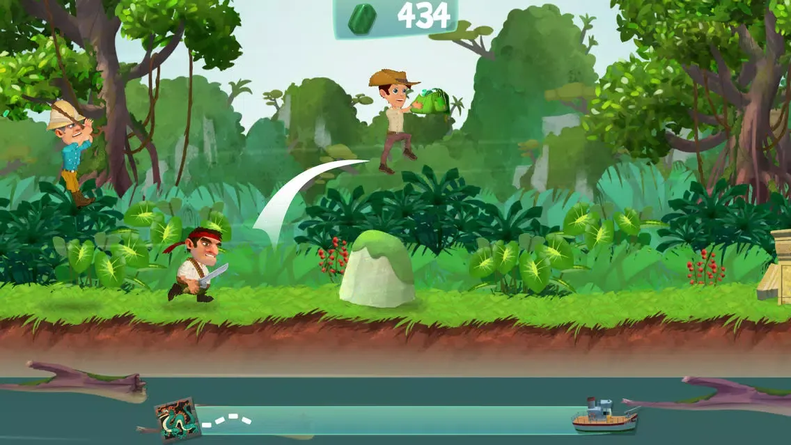 Tangkapan layar The Amazing Quest, the forgotten treasure - An adventure game for kids