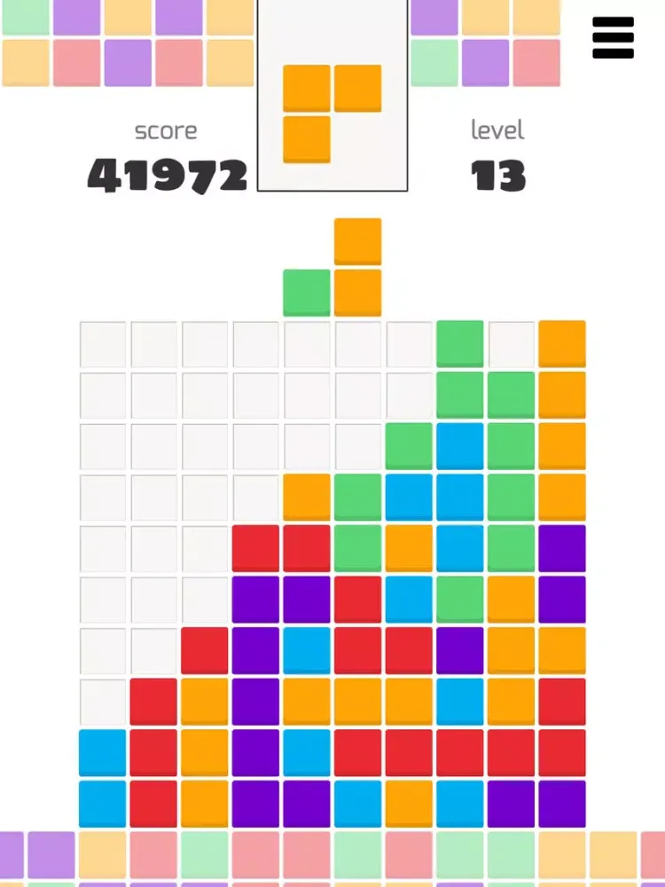 Tiles - A Color Matching Block Drop Puzzler (Free) iPad  Screenshots