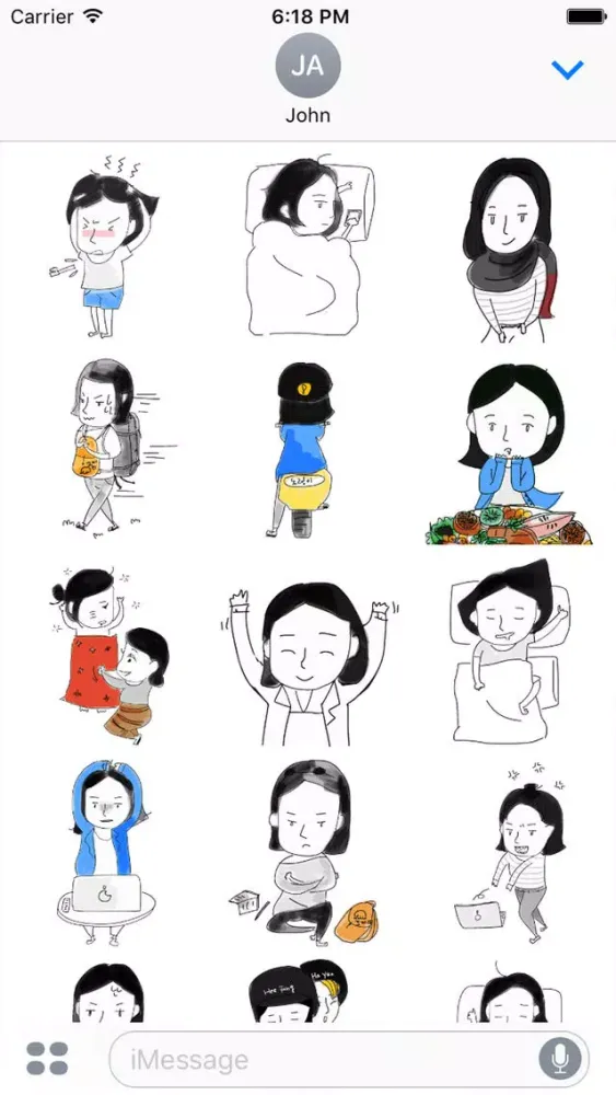 Screenshot di My Daily Life sticker - For Digital nomad & travel