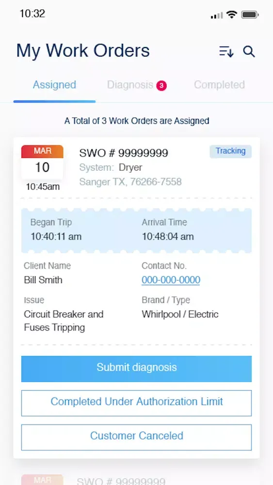 CHW Field Service Manager স্ক্রিনশট