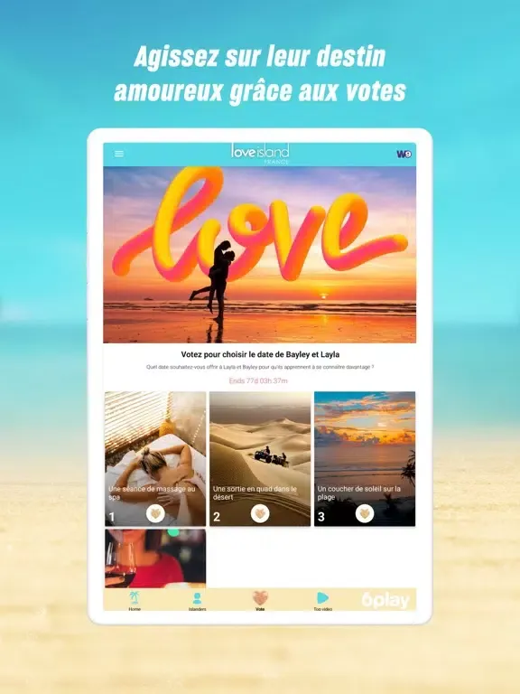 Capturas de pantalla de Love Island France iPad 