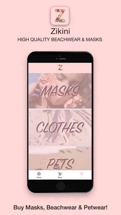 Zrzuty ekranu Zikini - Fashion and Shopping
