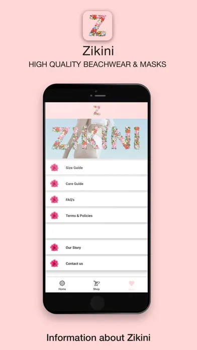 Zrzuty ekranu Zikini - Fashion and Shopping