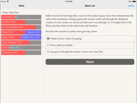 Capturas de pantalla de Thieves' Gambit: Black Cat iPad 