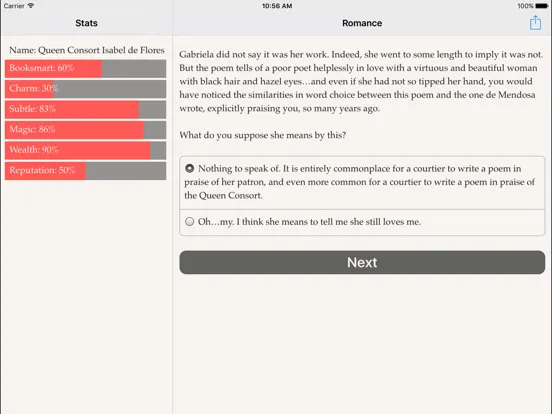 Affairs of the Court (Legacy) iPad  سکرین شاٹس
