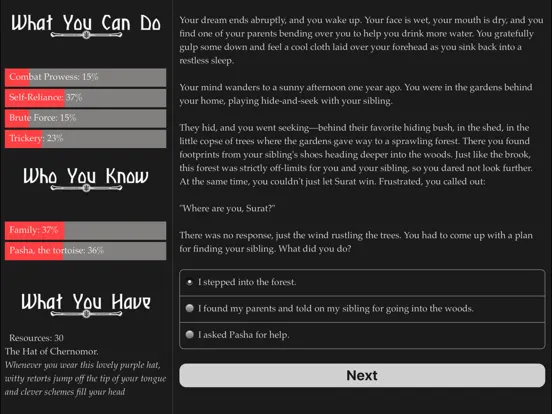 Ảnh chụp màn hình của Demon Mark: A Russian Saga iPad 