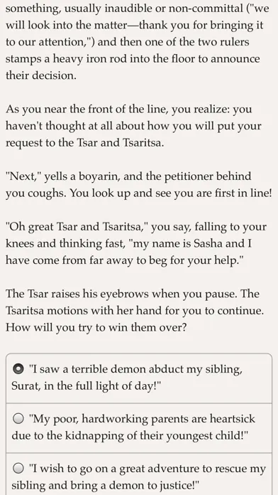 Ảnh chụp màn hình của Demon Mark: A Russian Saga