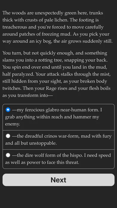 Werewolf: Book of Hungry Names应用截图