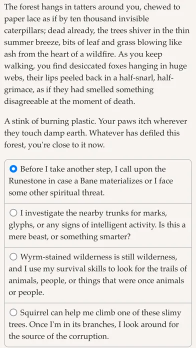 Werewolf: Book of Hungry Names应用截图