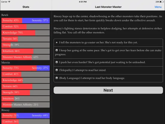 The Last Monster Master iPad  스크린샷