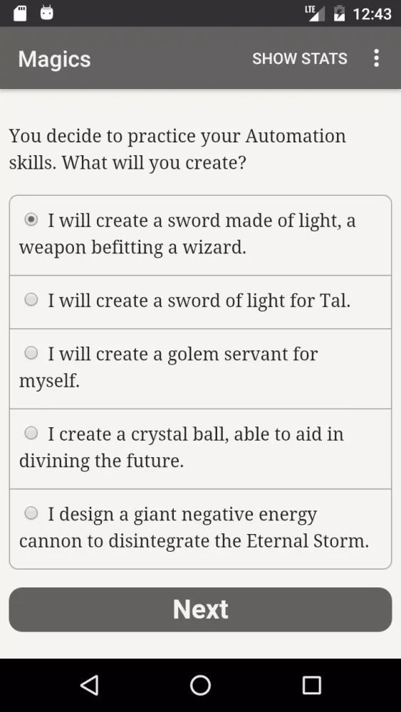 Choice of Magics Screenshots