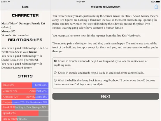 Welcome to Moreytown iPad  Screenshots