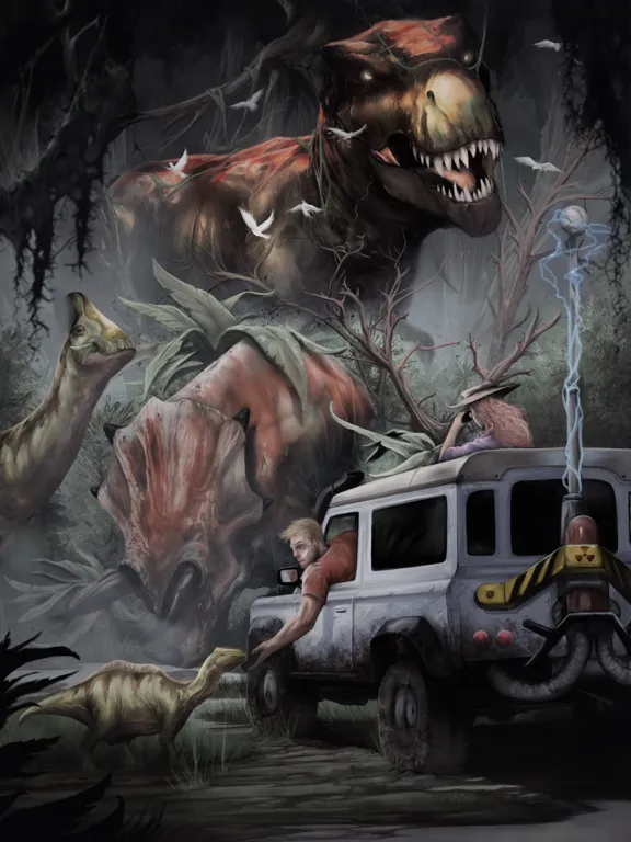 صور T-Rex Time Machine iPad 