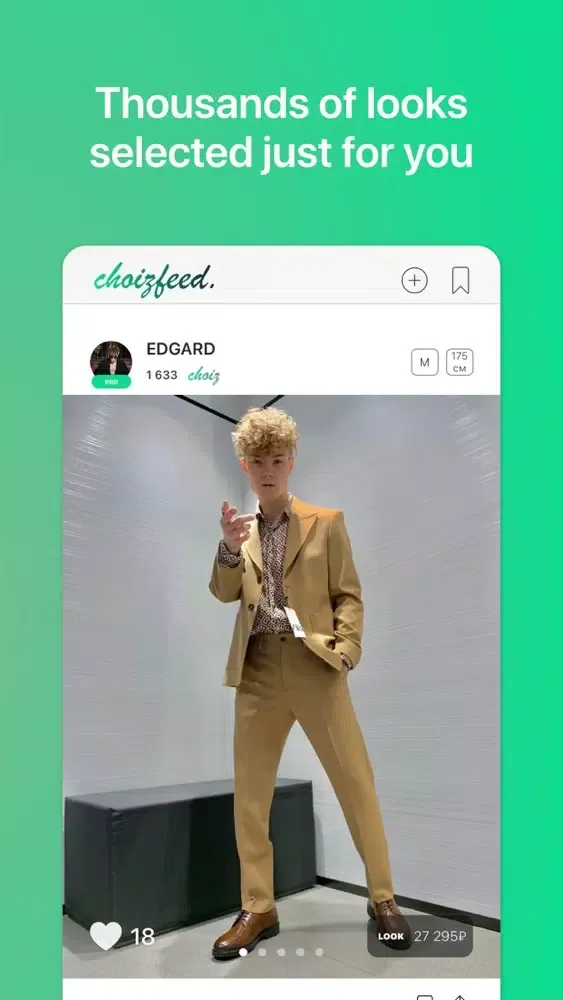 Captures d'écran de Choizfeed: looks for you