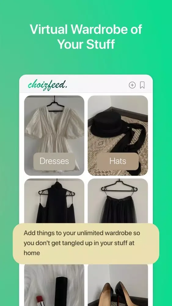 Captures d'écran de Choizfeed: looks for you