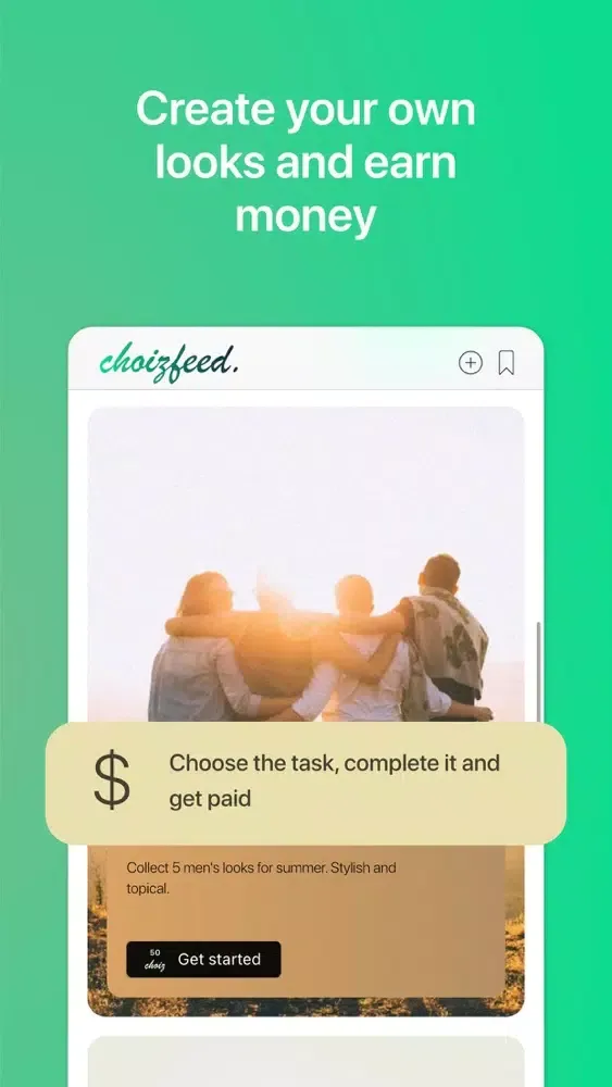 Captures d'écran de Choizfeed: looks for you