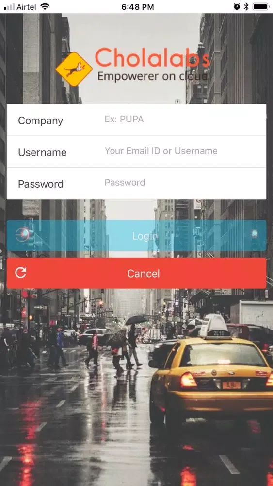 Ảnh chụp màn hình của Chola CRM