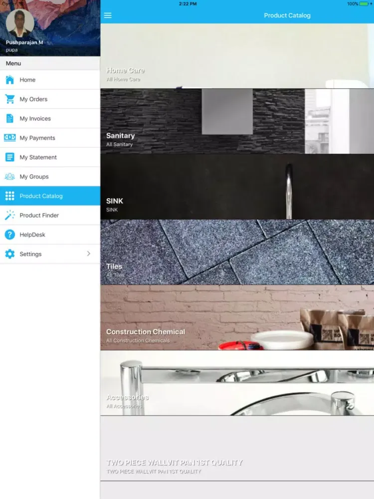 Chola PRM iPad  Ekran Görüntüleri