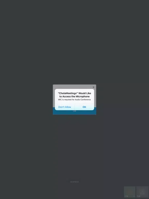 Chola Meetings iPad 應用截圖