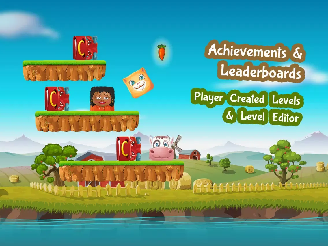 Tangkapan skrin Square Borne Farm - Fun Physics for Everyone! iPad 